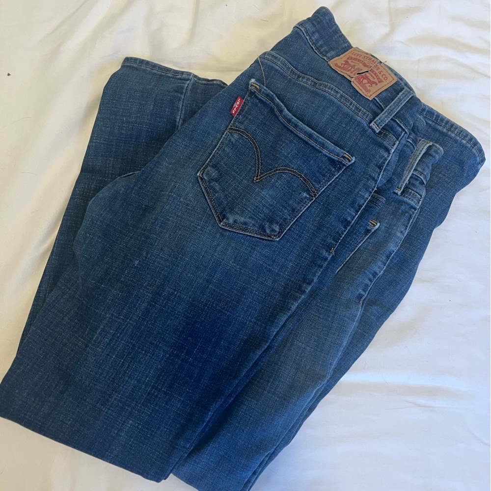 2-pack Levi’s medium wash skinny jeans